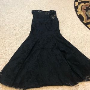 Damaged black milk lace skater xs